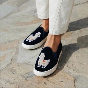 Soludos Llama slip ons